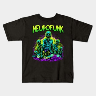 NEUROFUNK - DNB Raveyard Kids T-Shirt